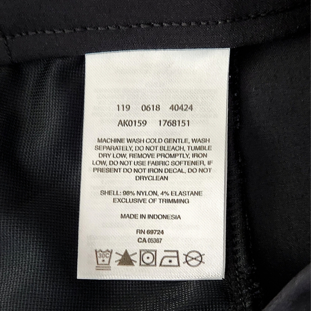 Columbia Omni-Shield Black Cropped Pull-On Pants With Hand Pockets, Size Large - Picture 11 of 15